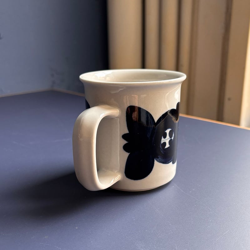 arabia anemone mug B | retro number