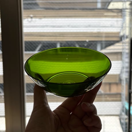 Finland SARVIS bowl clear green