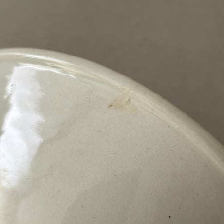 old arabia line bowl red