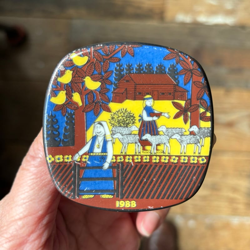 ARABIA/アラビア カレワラ 1986年 ファクトリービジットミニプレート