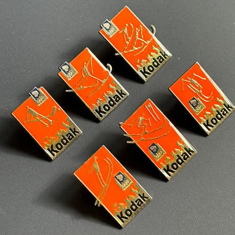 【24】1994 Lillehammer olympic pin kodak 6pces.