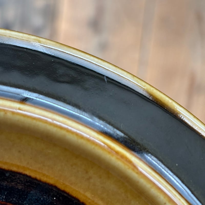 arabia fructus plate G.O.G. brown | retro number