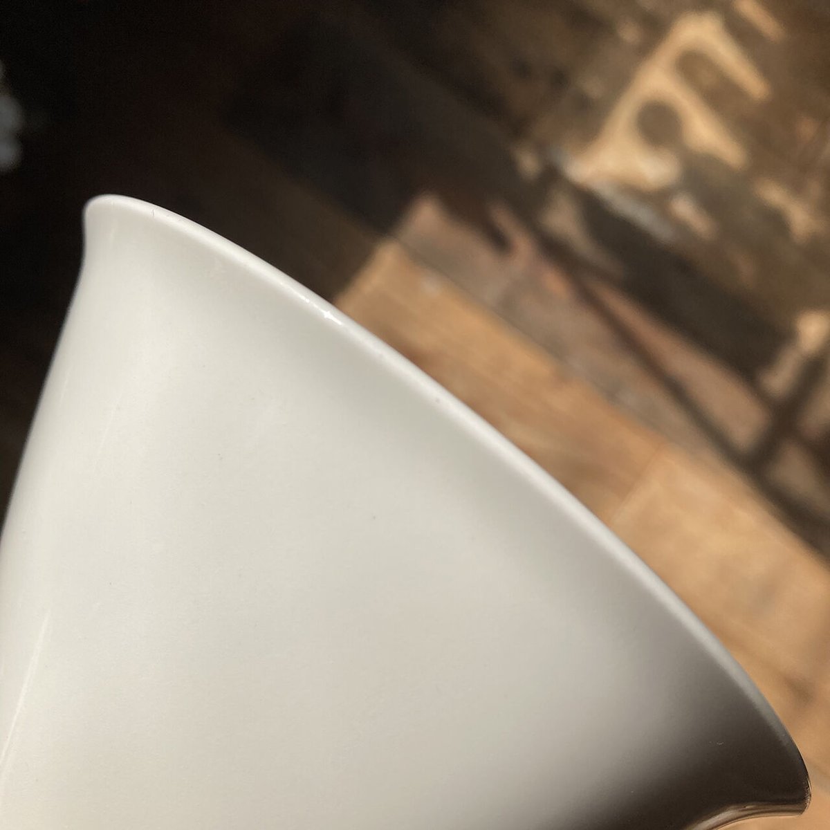 arabia harlekin bowl white | retro number