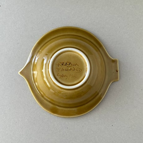 arabia  kala bowl G.O.G. brown