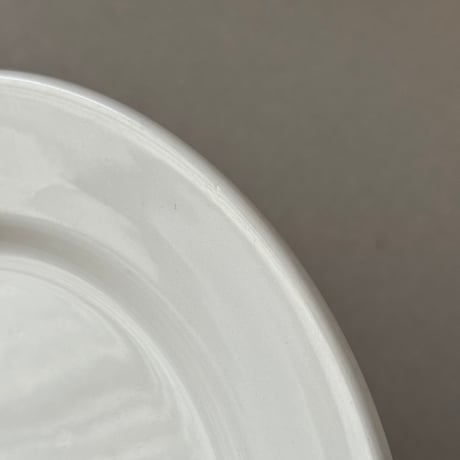 arabia white plate 21cm