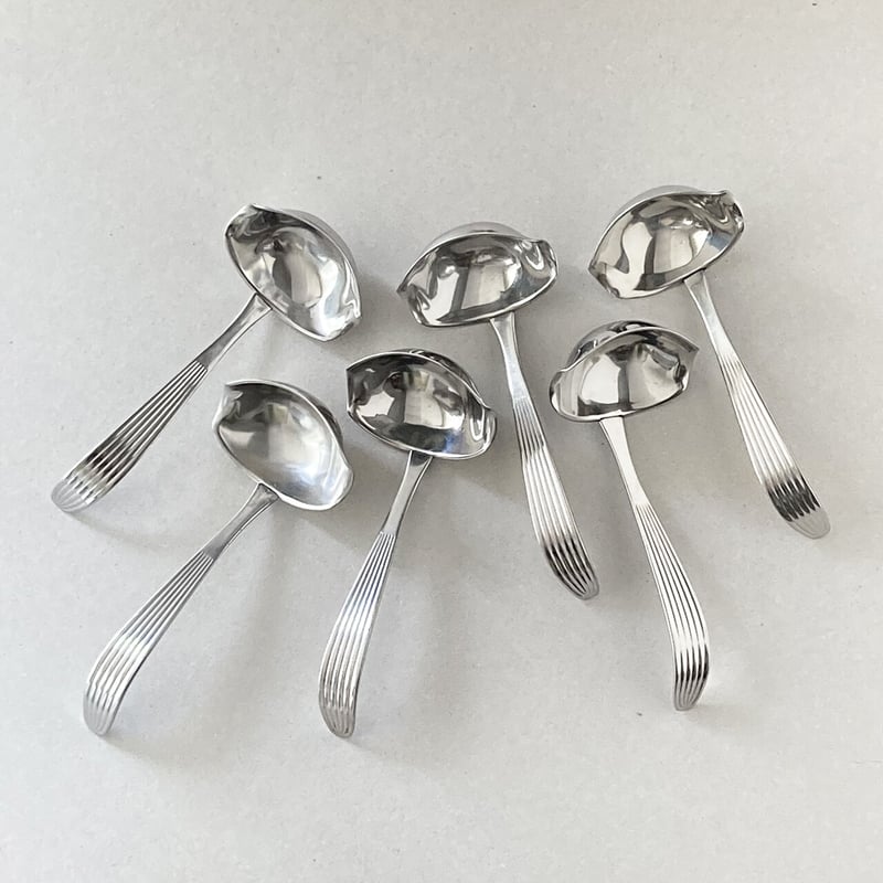 Hackman scandia ladle spoon | retro number