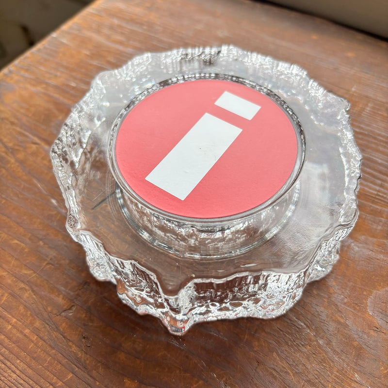 iittala logo Aslak ashtray Tapio Wirkkala | ret