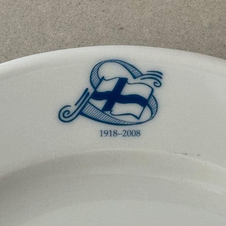 Finland national flag plate germany