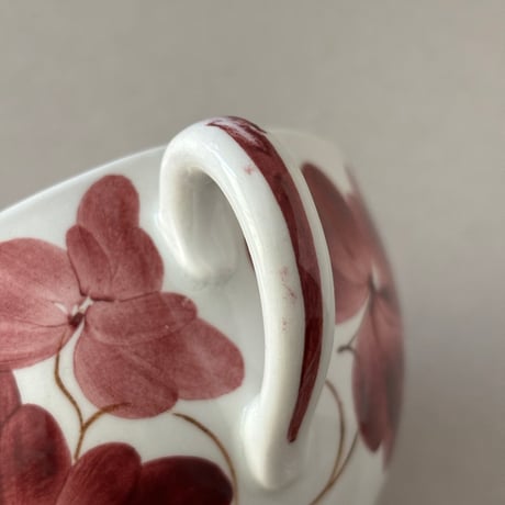 arabia cup saucer flower motif