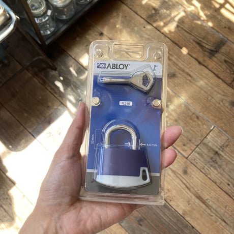 Finland ABLOY padlock blue