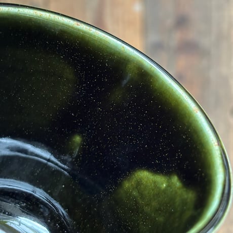 Finland vase? cup? green