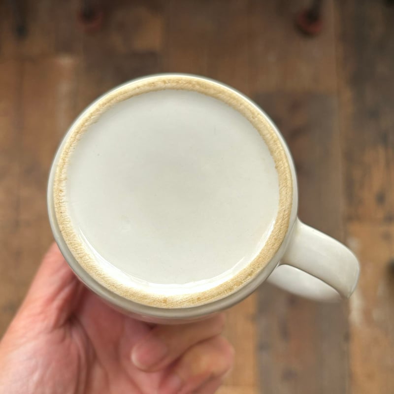 arabia pitcher HF model white | retro number