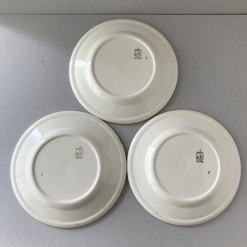 ARABIA DIAMANT 324 皿 2枚セット 1955年製 ARABIA DIAMANT 324 皿 2枚セット 1955年製 ARABIA DIAMANT 324