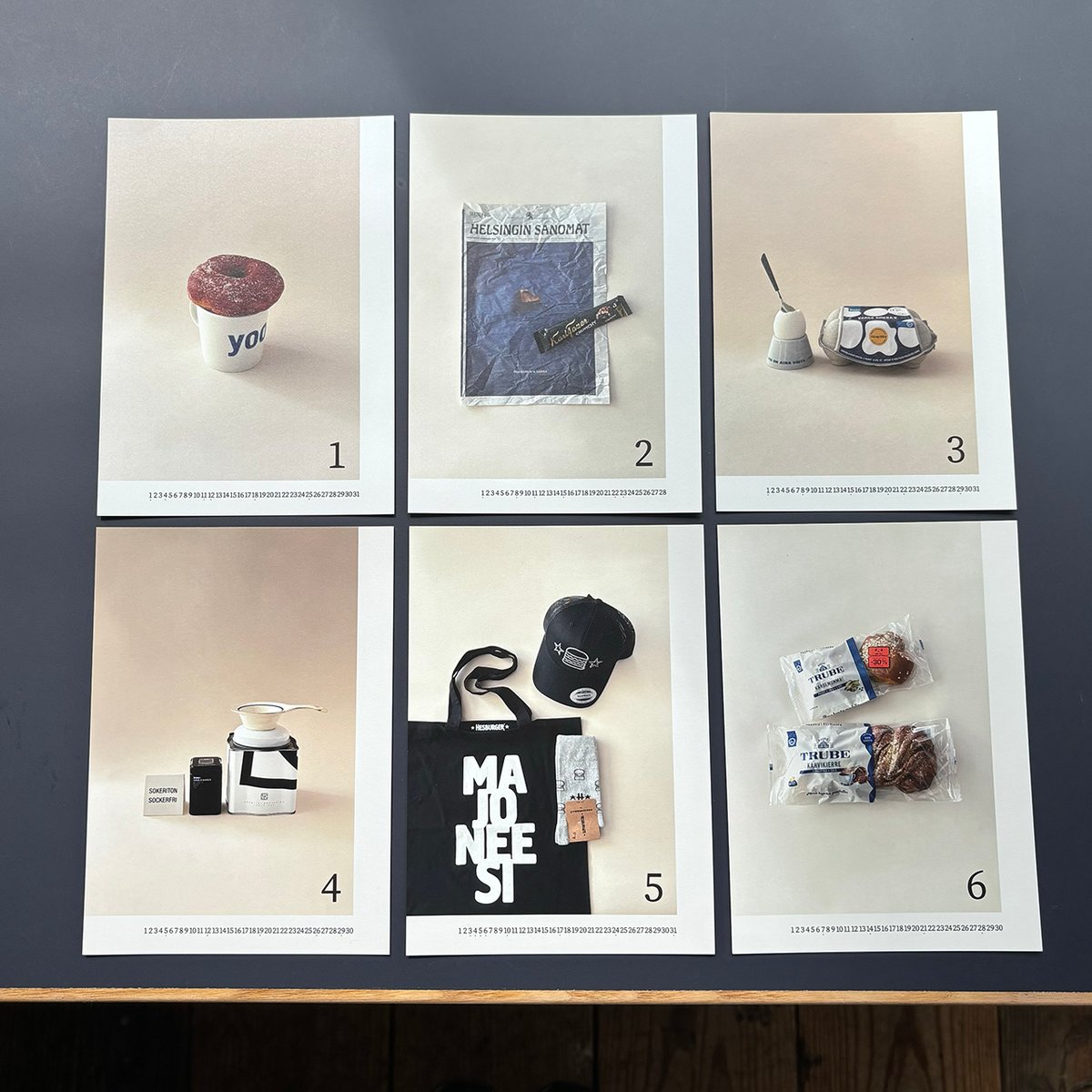 original calendar 2026 | retro number