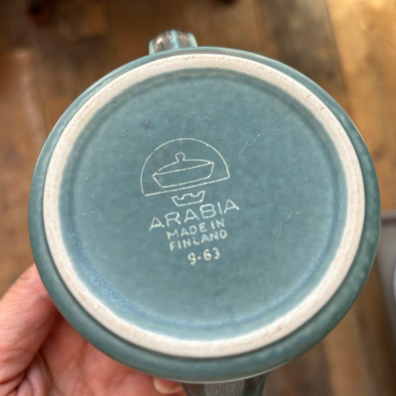 arabia blue ruska クリーマー | retro number