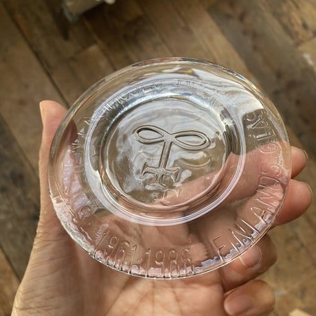 suomen lasimuseo riihimaki glass plate 1961-1986
