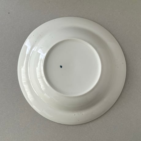 arabia axel soup plate blue flower 23cm