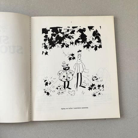 Finland book 風刺画 Se ompi suomenmaa