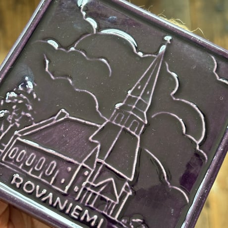 Finland  kupittaan savi ornament rovaniemi