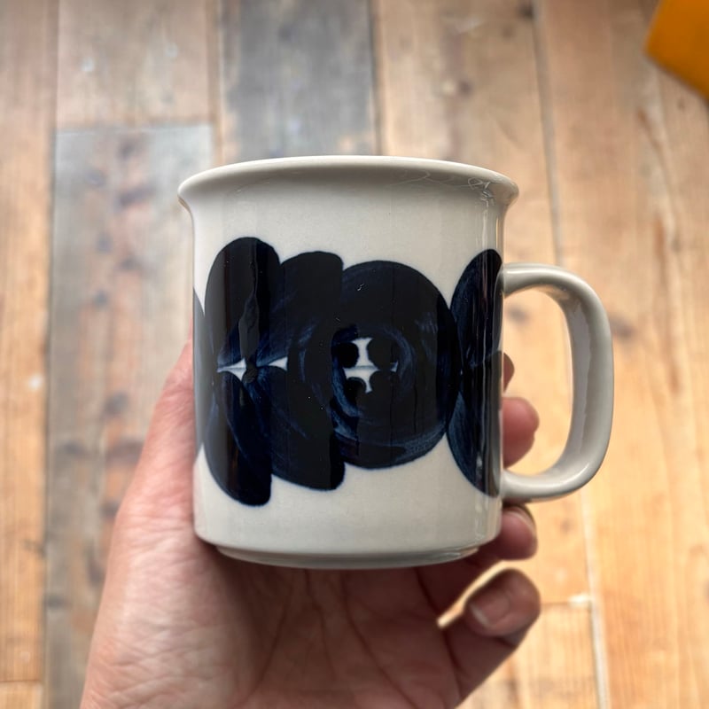arabia anemone mug B | retro number