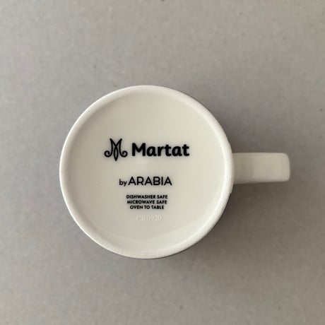 arabia teema 企業マグ Martat M logo Purple