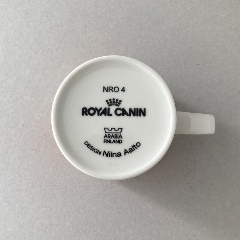 arabia teema 企業マグ ROYAL CANIN | retro number arabia teema 企業マグ ROYAL CANIN | retro number