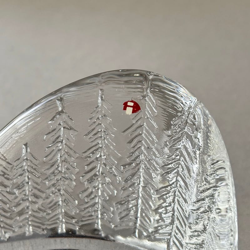 iittala AHTI glass obje / paper weight | retro