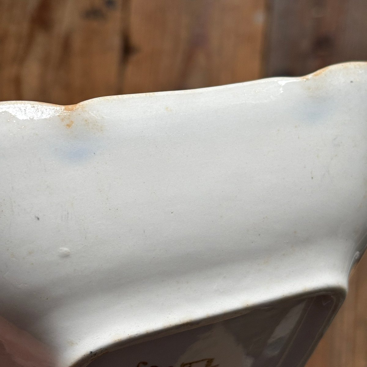 old arabia pekka square plate | retro number