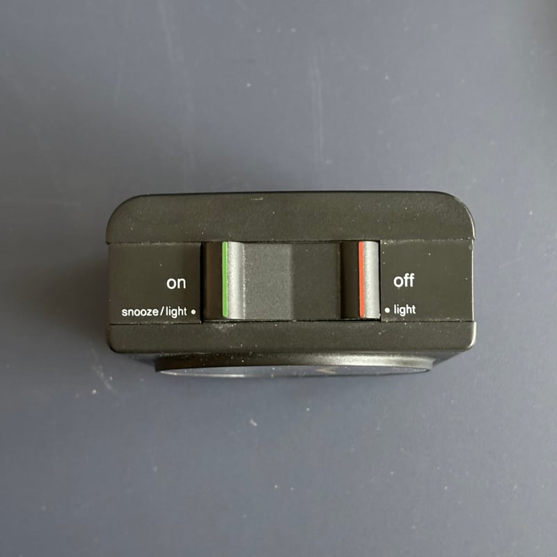 braun Alarm Clock black AB40sl | retro number