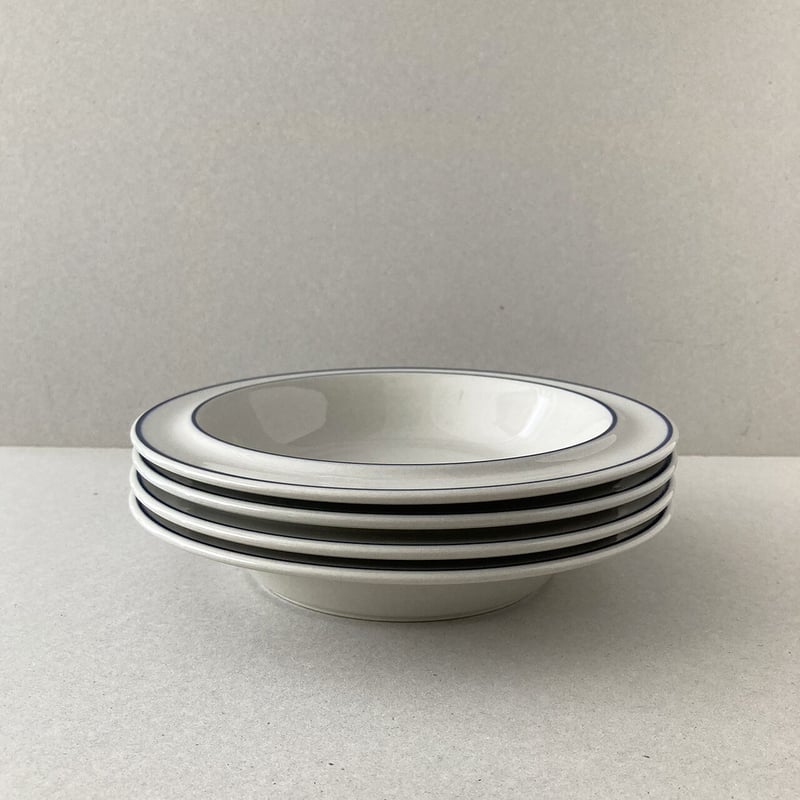 arabia saimaa soup plate | retro number