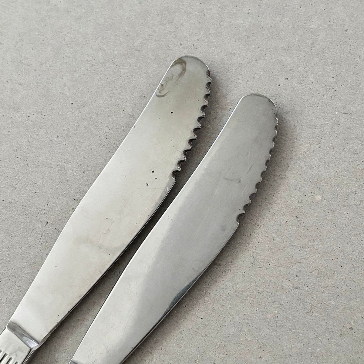 未使用　HACKMAN ハックマン テーブルナイフ　箱入6本　長さ20cm Hackman scandia table knife 19cm | retro number