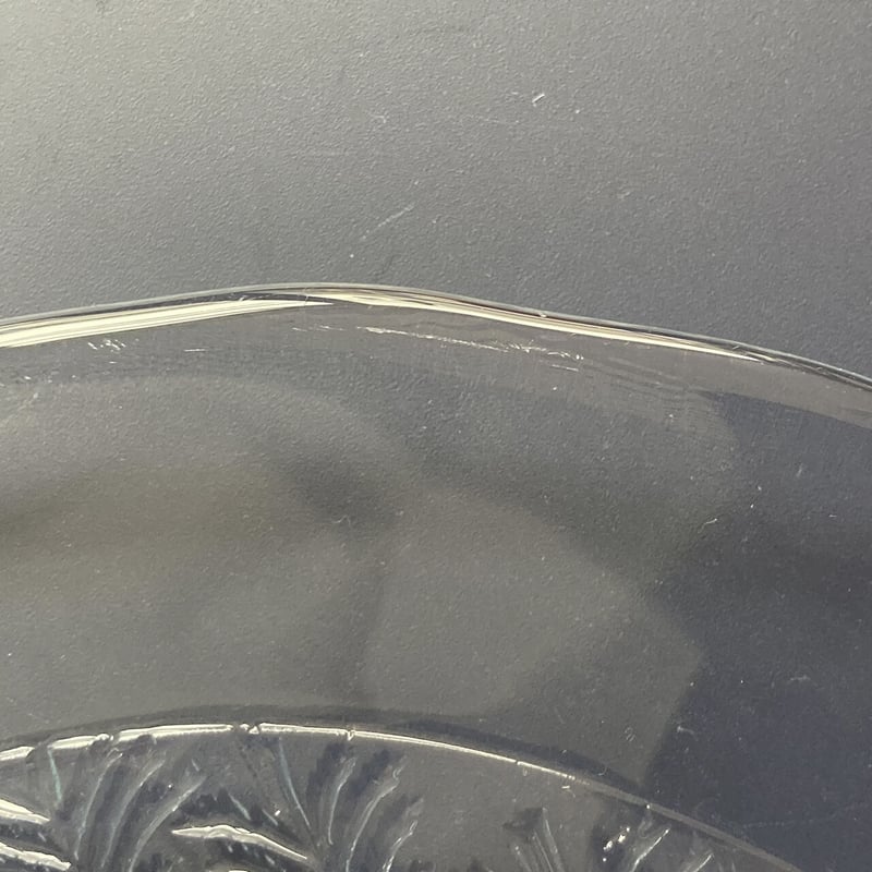 ヴィンテージ  Kuusi ガラスプレート　(30cm) fit=scale-down,w=1200