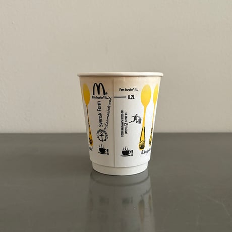 Sweden McDonald × design paper cup 2006