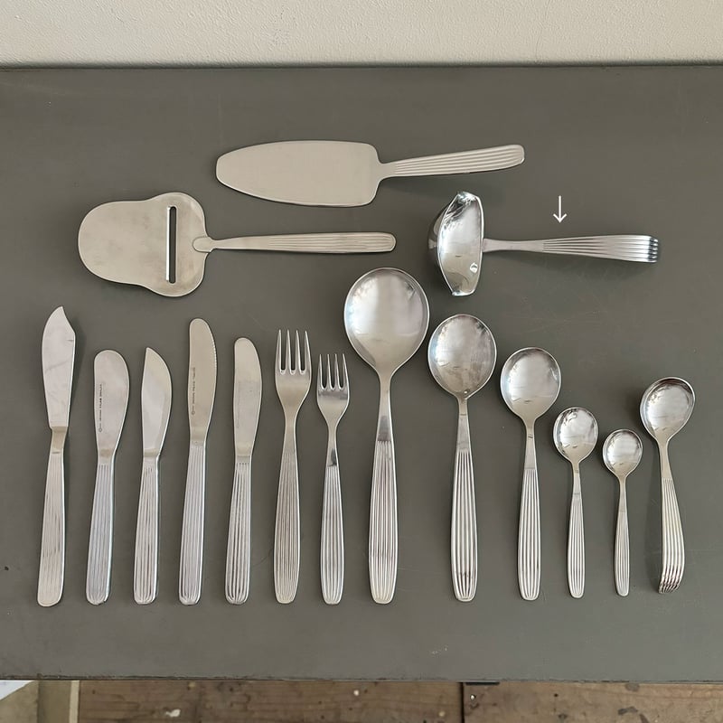 Hackman scandia ladle spoon | retro number