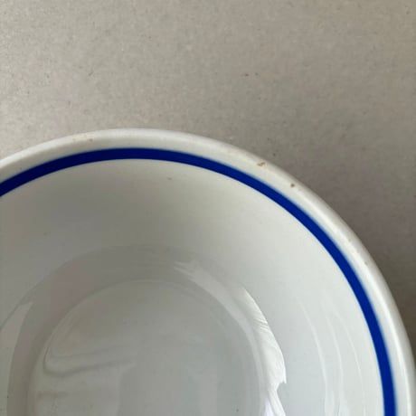 arabia bowl  blue line