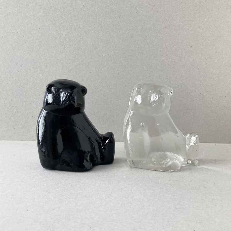 Humppila Glass karhu Finland | retro number