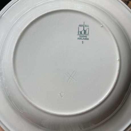 arabia sinivalko soup plate 22.5cm