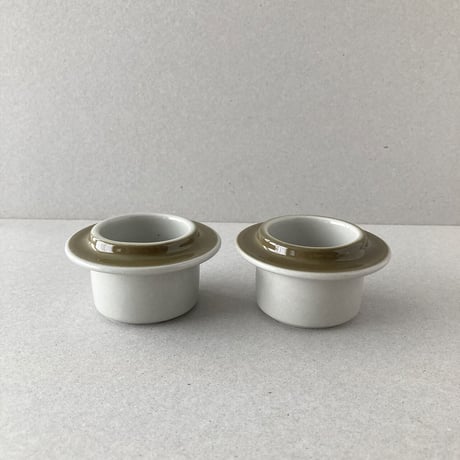 arabia oliivi egg & candle holder