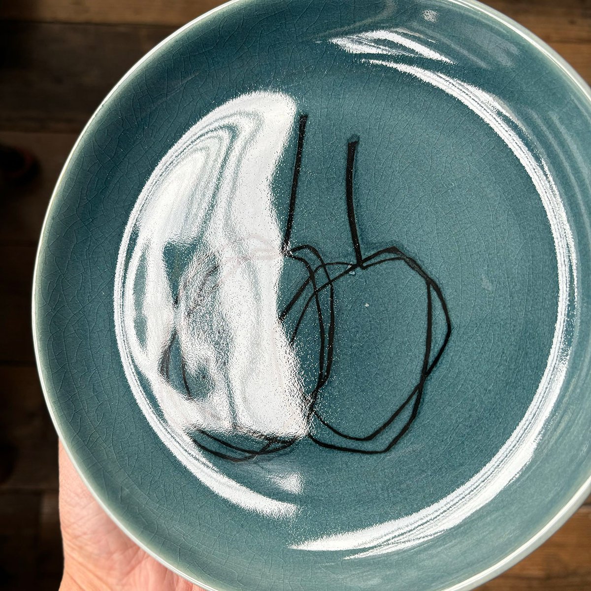 arabia fruits plate G.O.G. | retro number arabia fruits plate G.O.G. | retro number