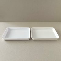 Finnair white plate