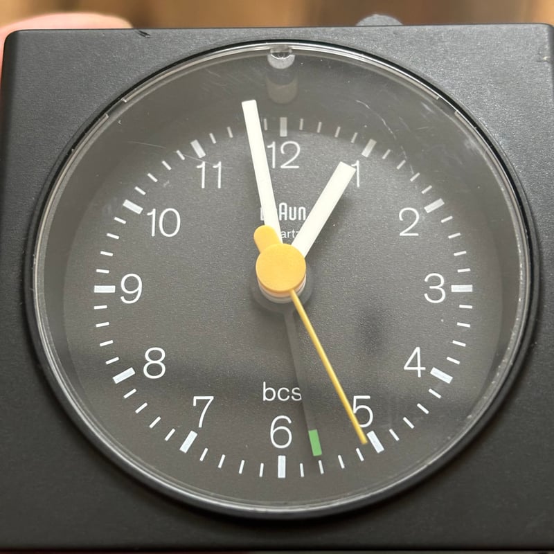 希少　ビンテージ　完動品　braun AB 40 sl braun Alarm Clock black AB40sl | retro number