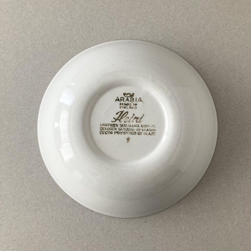 arabia heini bowl 16cm | retro number