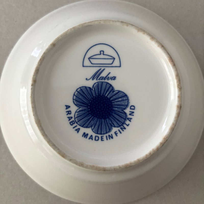 arabia bowl Malva Esteri Tomula | retro number