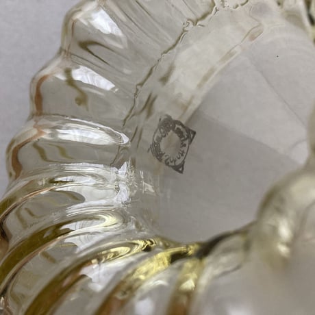 JENA glass cake mold west germany