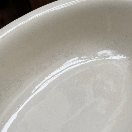 arabia oval bowl 22cm 生成り