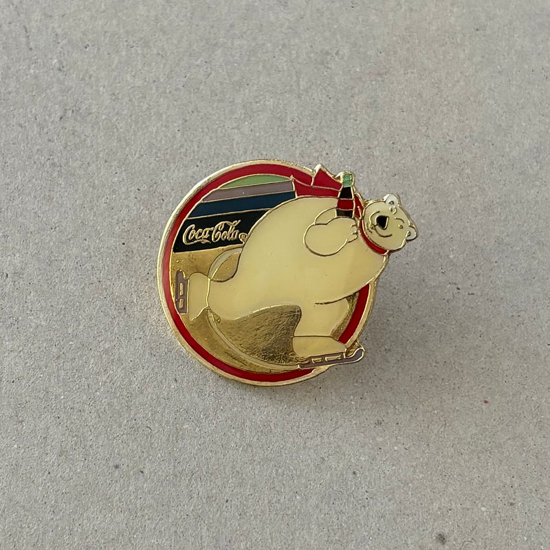 coca cola pin Polar Bear1 | retro number