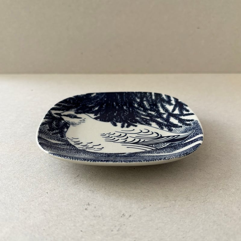 arabia bird christmas annual plate 1978 G.O.G