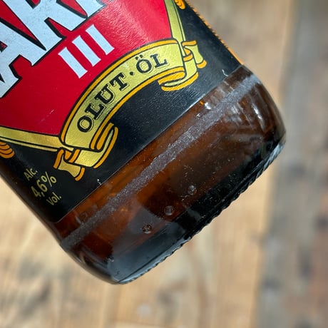 Finland karhu beer bottle