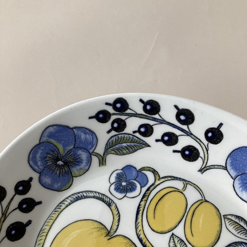 arabia color paratiisi oval plate 21cm 1968年 WÄ arabia color paratiisi oval plate 21cm 1968年 WÄ