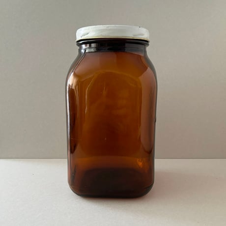 Finland karhula glass jar 3000ml brown